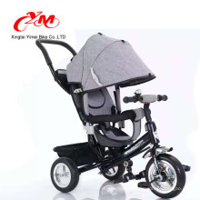 China machte Fabrik 4 in einem Dreirad / 3 Rädern Pedal Kinder kleines Dreirad / Smart Trikes benutzerdefinierte Bicystar für Verkauf Großbritannien